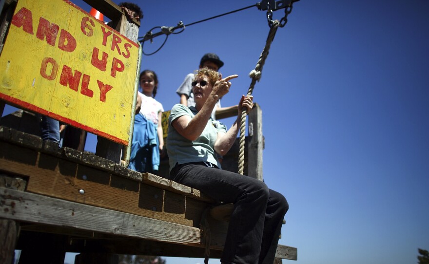 Patty Donald has worked at the the Adventure Playground for about 35 years.