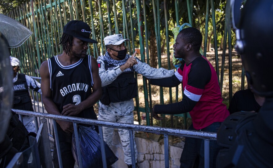 Many Haitian migrants have lived for years in Brazil, Chile and other South Americans countries. Worsening economies have led them to make the perilous journey to Tapachula through Central America.