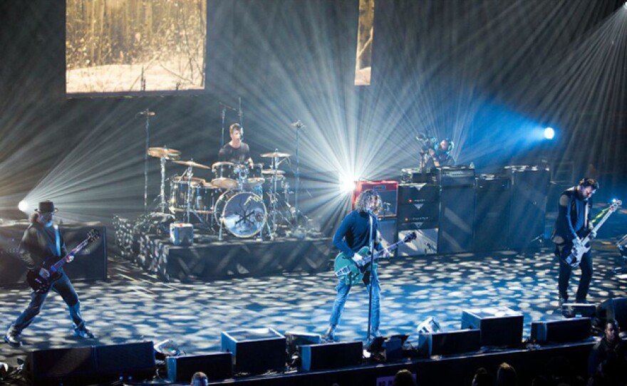 Kim Thayil, Matt Cameron, Chris Cornell, Ben Shepherd of Soundgarden. On a warm February night in Los Angeles, the legendary Seattle rock band Soundgarden concluded a sold-out winter tour in support of "King Animal," their first studio album in over 16 years. In front of a rapturous crowd at the historic art deco venue The Wiltern, Soundgarden interwove brand new songs with classics, radio hits, and rarities never before performed for a live audience.