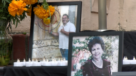 COVID-19 Altar de Muertos at the San Diego County Administration Center is pictured on November 1, 2021. 