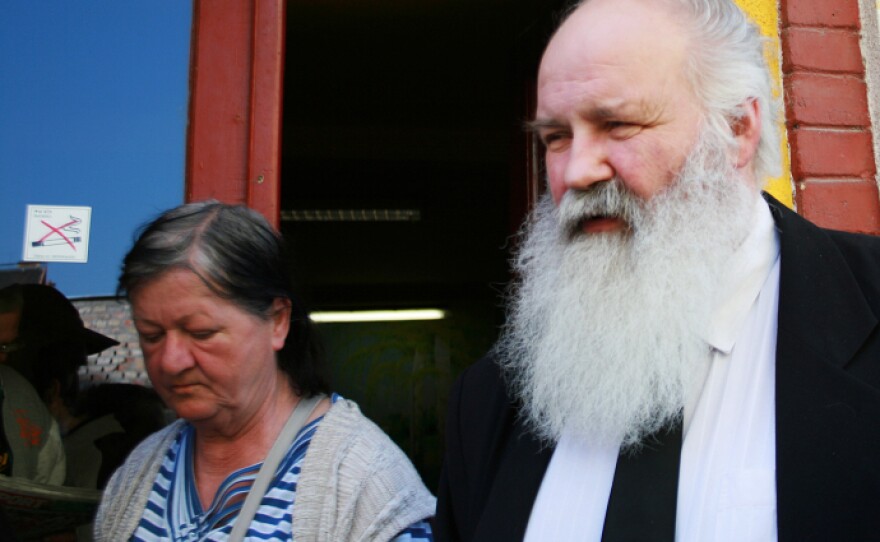 Gabor Ivanyi is a Methodist pastor and homeless advocate who runs the Danko street shelter.
