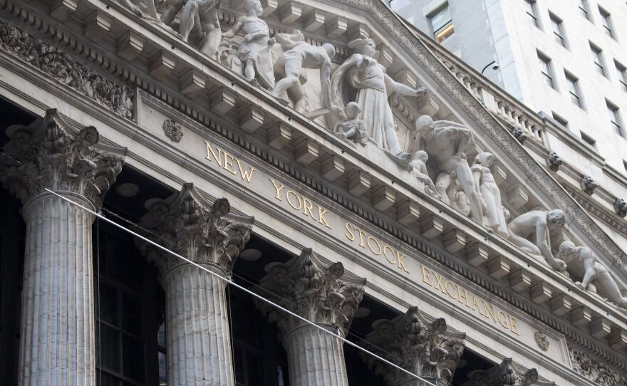 The New York Stock Exchange at Wall Street is expected to fully open its trading floor.