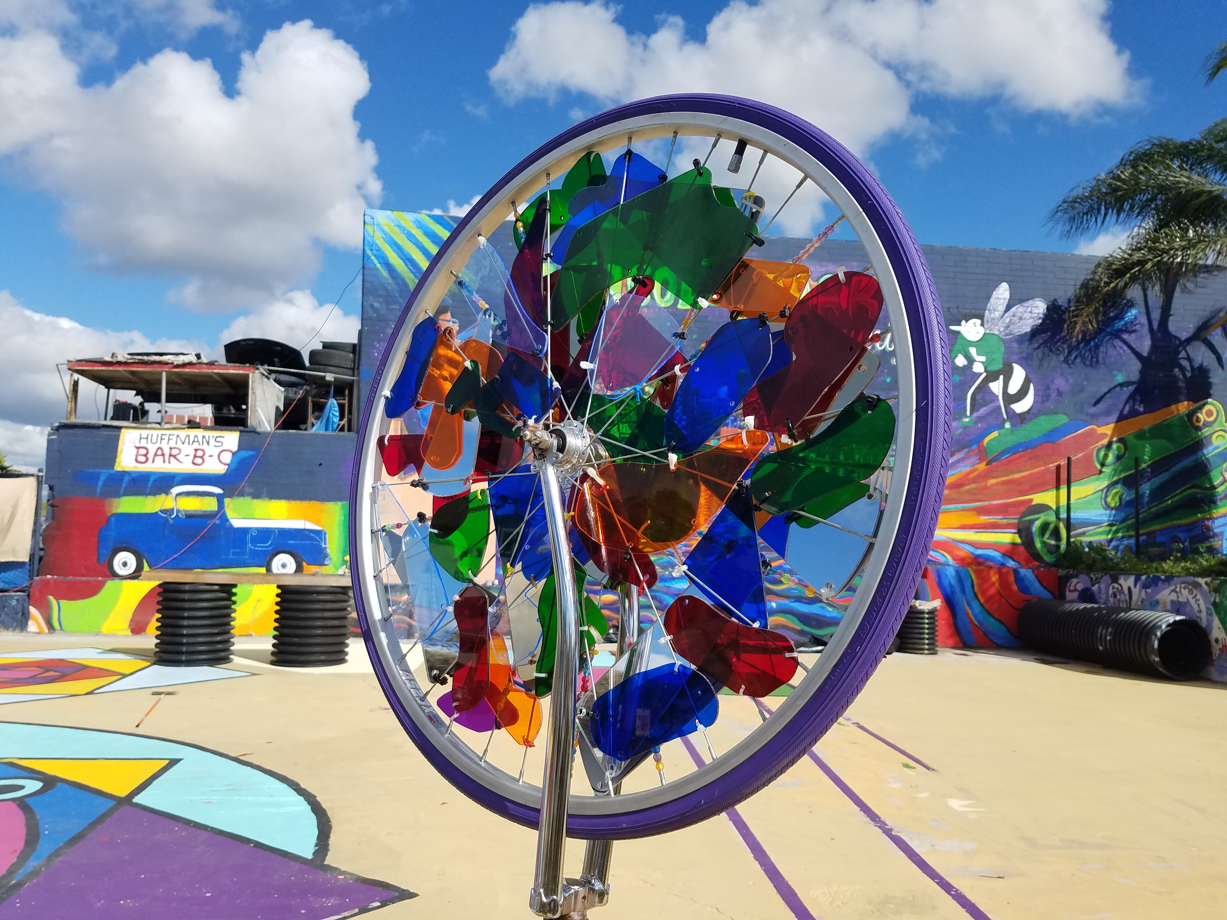 Lincoln Park Art Project Uses Old Bike Parts To Make Kaleidoscopes